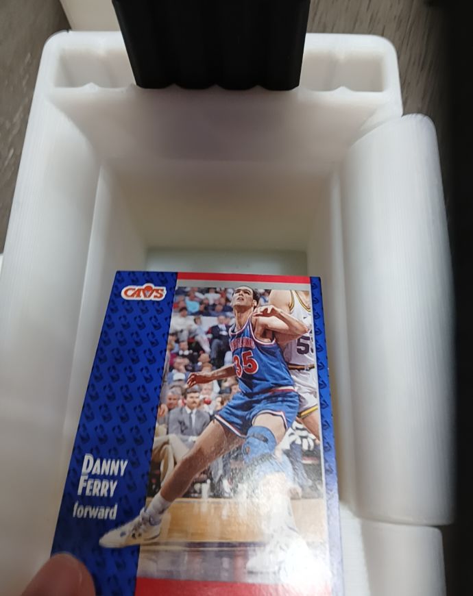 1991-92 Fleer #36 Danny Ferry — front