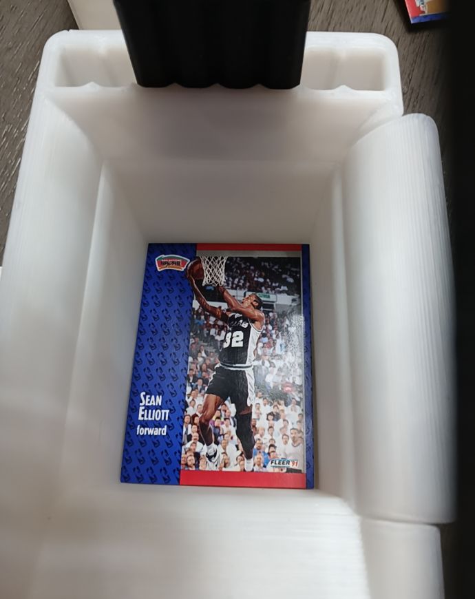 1991-92 Fleer #92 Sean Elliott — front