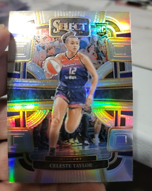 2024 Panini Select WNBA #16 Celeste Taylor — front