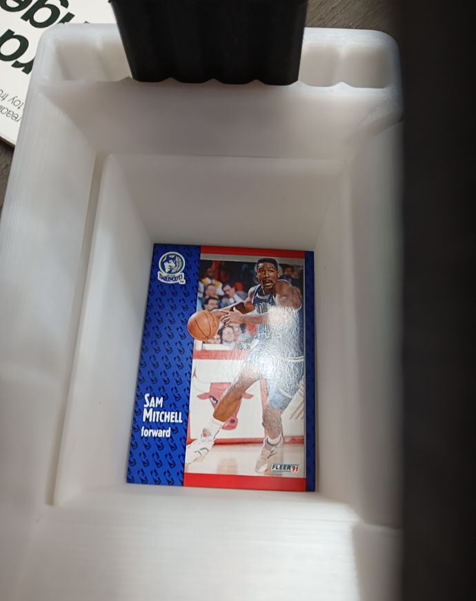 1991-92 Fleer Sam Mitchell — front