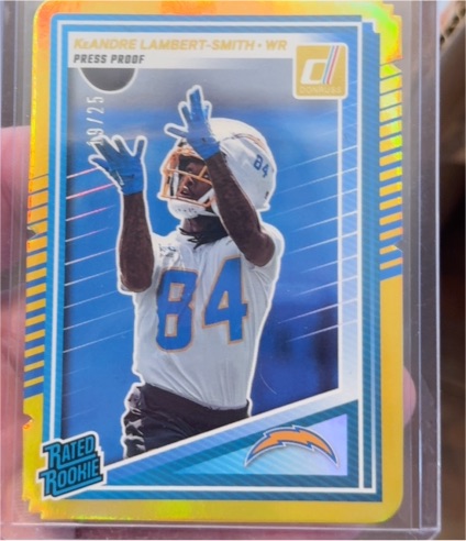 2025 Panini Donruss #367 KeAndre Lambert-Smith — front