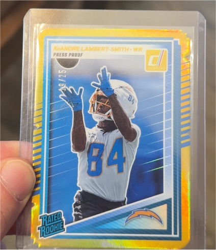 2025 Panini Donruss #367 KeAndre Lambert-Smith — front