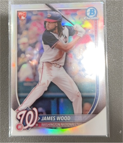 2025 Bowman Chrome #29 James Wood — front