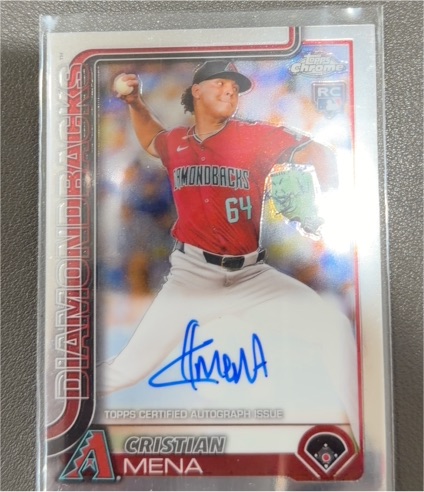2025 Topps Chrome #RA-CME Cristian Mena — front