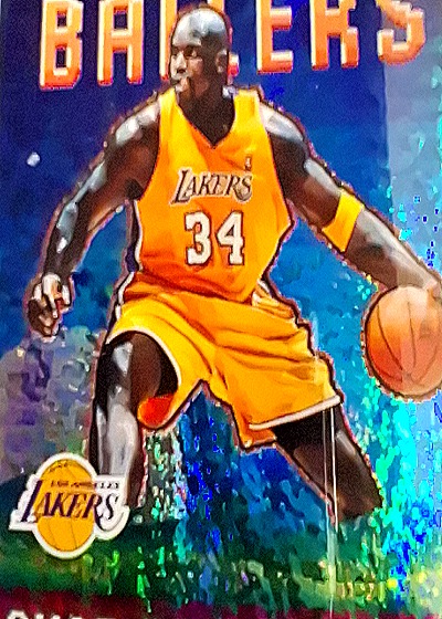 2025-26 Topps 8-Bit Ballers #8B-21 Shaquille O'Neal — front