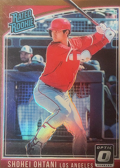 2018 Donruss Optic #56 Shohei Ohtani — front