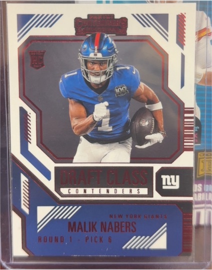 2024 Panini Contenders Draft Class Contenders #5 Malik Nabers — front
