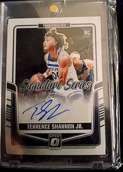 2024-25 Panini Donruss Optic #SS-TSJ Terrence Shannon Jr. — front