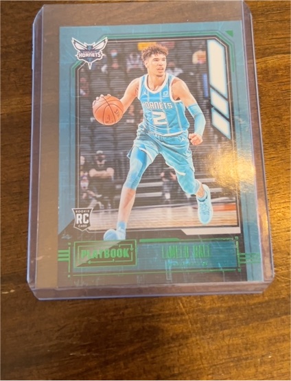 2020-21 Panini Chronicles Playbook #192 LaMelo Ball — front