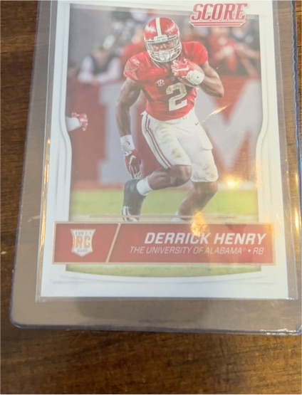 2016 Panini Score #345 Derrick Henry — front
