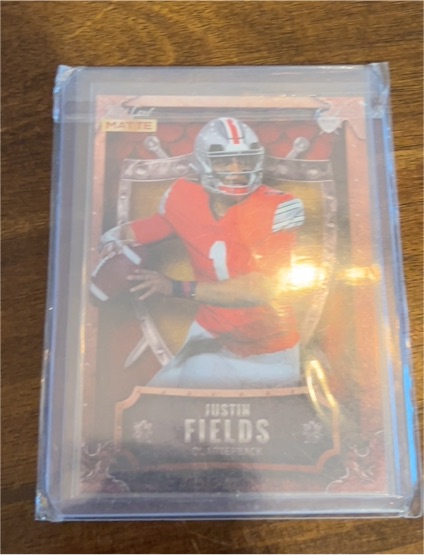 2021 Wild Card Matte #MWW-2 Justin Fields — front