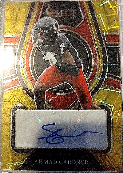 2022 Panini Select Draft Picks #RS-AGA Ahmad Gardner — front