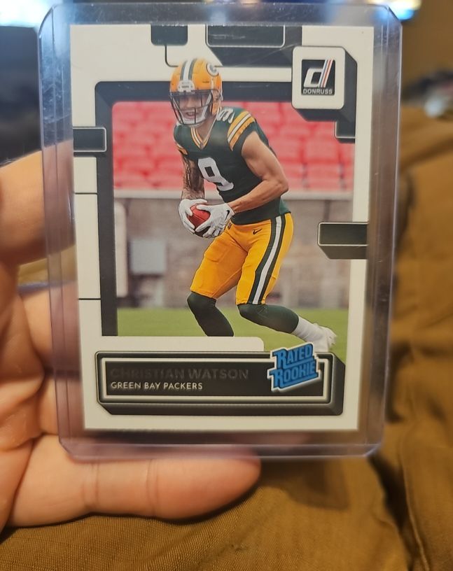 2022 Panini Donruss #319 Christian Watson — front