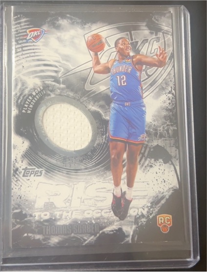 2025-26 Topps Rise to the Occasion #RTO-TS Thomas Sargent — front