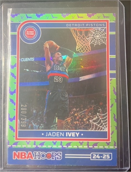 2024-25 Panini Haunted Hoops #8 Jaden Ivey — front
