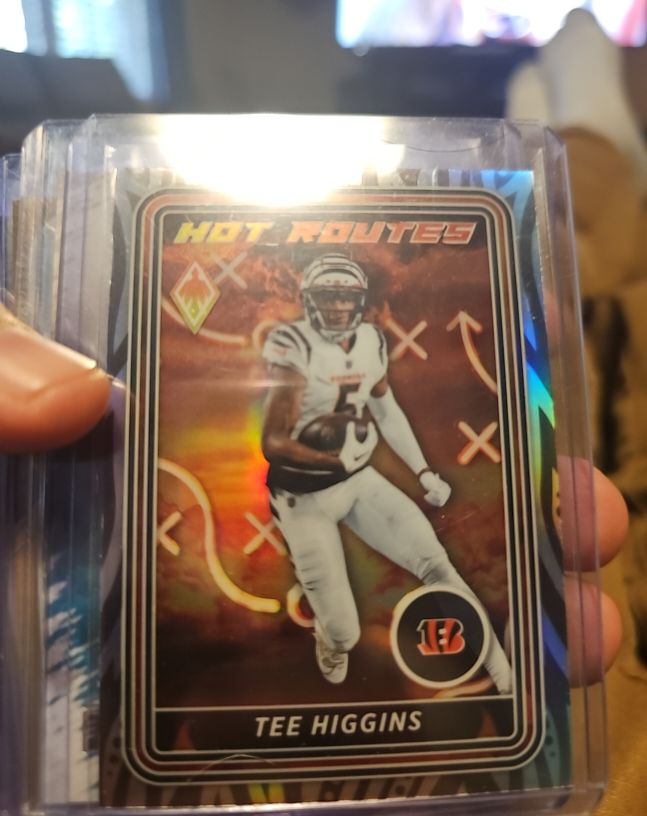 2023 Panini Phoenix #HR-13 Tee Higgins Hot Routes — front
