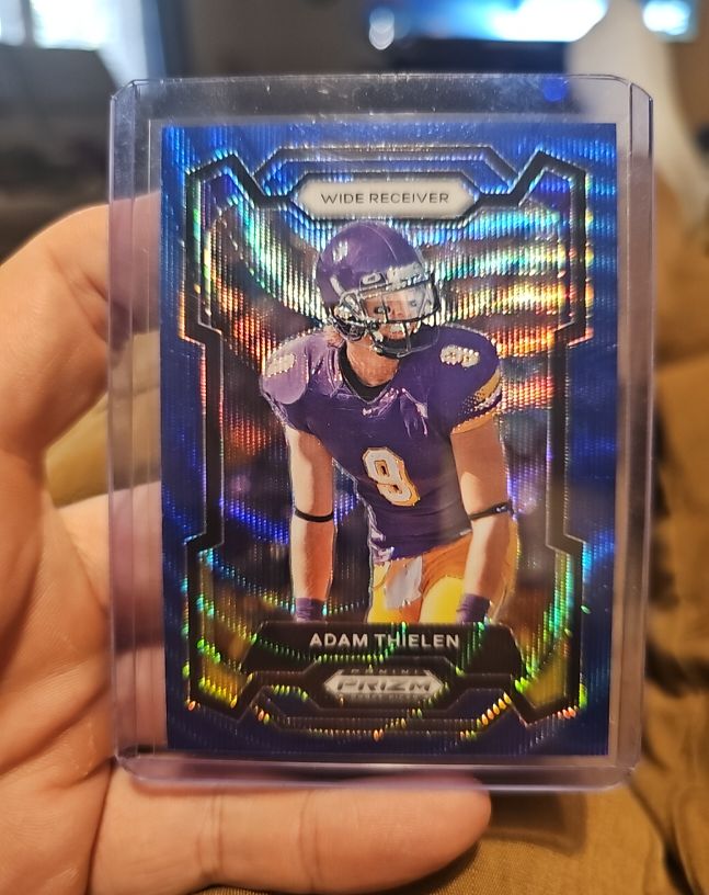 2024 Panini Prizm Draft Picks #16 Adam Thielen — front
