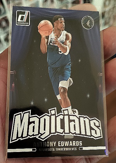 2024-25 Donruss Magicians #2 Anthony Edwards — front