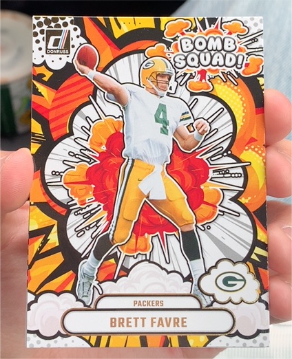 2025 Donruss #BS-BFE Brett Favre — front