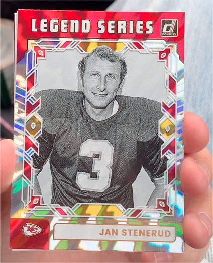 2025 Donruss Legend Series #TLS-JST Jan Stenerud — front