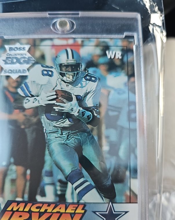 1995 Collector's Edge Boss Squad Michael Irvin — front