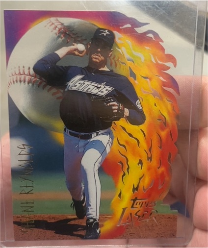 1996 Topps Laser #61 Shane Reynolds — front