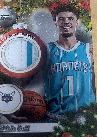 2025-26 Topps Holiday #PR-LB LaMelo Ball — front