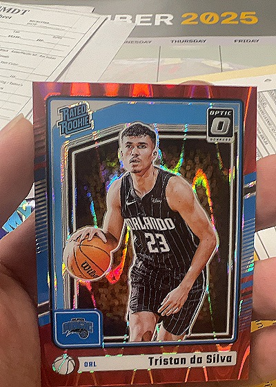 2024-25 Panini Donruss Optic #260 Tristan da Silva — front