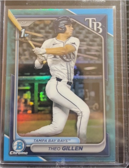 2024 Bowman Draft Chrome #BDC-73 Theo Gillen — front
