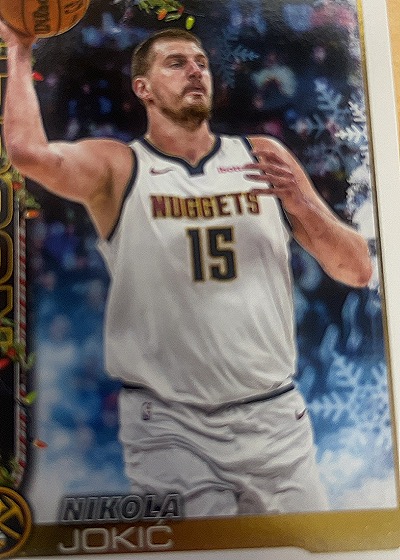 2025-26 Topps Holiday #H78 Nikola Jokić — front