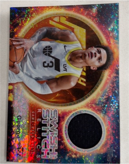 2025 Topps Swish and Stitch Relics Jalen Williams — front