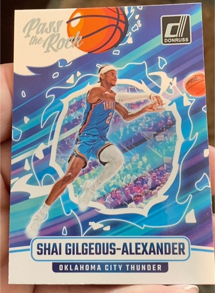 2024-25 Panini Donruss #7 Shai Gilgeous-Alexander — front