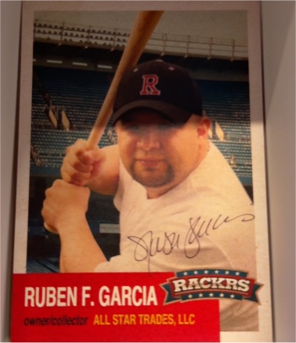 Ruben F. Garcia Rackrs All Star Trades LLC Card — front