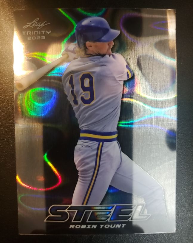 2023 Leaf Trinity Steel Robin Yount — front