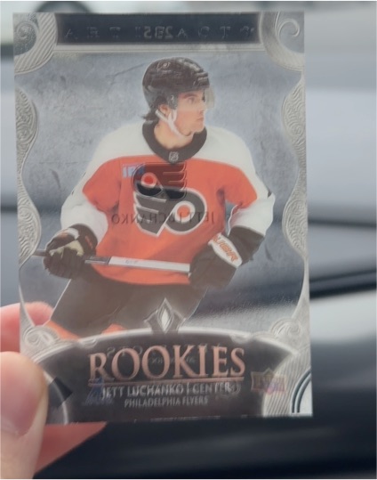 2024-25 Upper Deck Artifacts Rookie Redemption Jett Luchanko RC — front