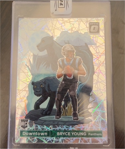 2023 Panini Donruss Optic Downtown #D-1 Bryce Young — front