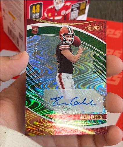 2025 Panini Absolute Spectrum #241 Dillon Gabriel — front