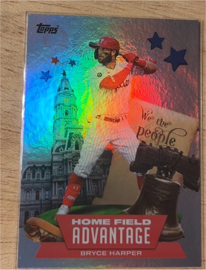 2022 Topps Series 1 Home Field Advantage #HA-3 Bryce Harper — front