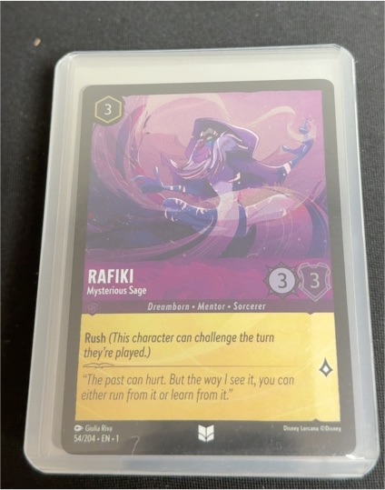 2023 Disney Lorcana The First Chapter #54 Rafiki Mysterious Sage — front