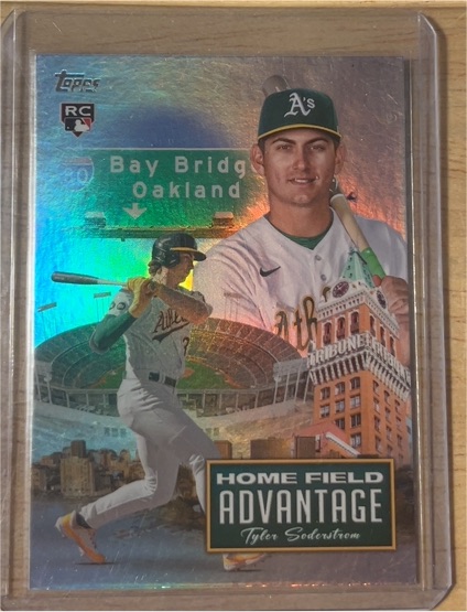2024 Topps Series 2 Home Field Advantage #HFA-18 Tyler Soderstrom — front