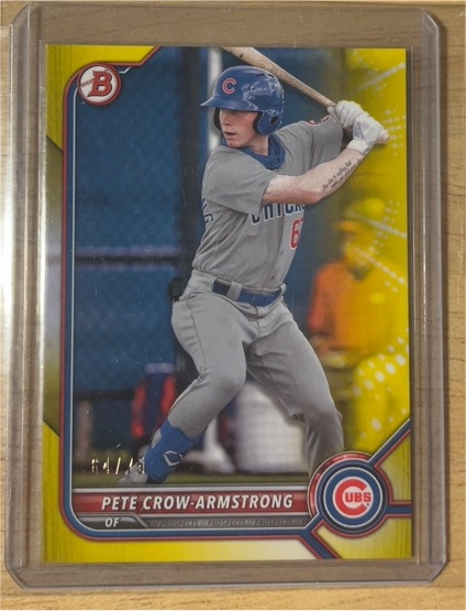 2022 Bowman Prospects #BP-102 Pete Crow-Armstrong — front