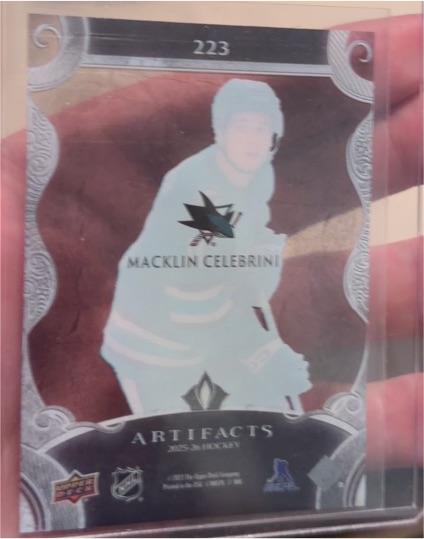 2023-24 Upper Deck Artifacts #223 Macklin Celebrini — front
