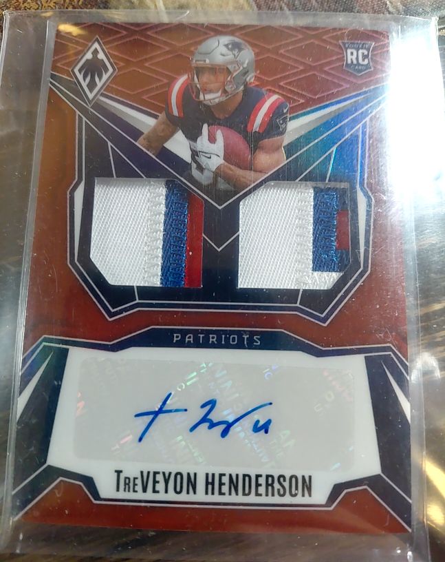 2025 Panini Phoenix #DRP-THN TreVeyon Henderson — front