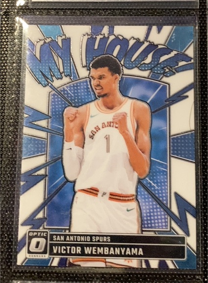 2024-25 Donruss Optic #19 Victor Wembanyama My House — front