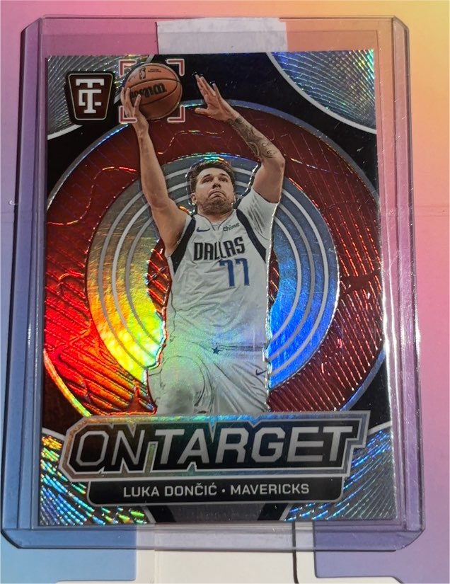 2024-25 Panini Totally Certified #23 Luka Dončić On Target — front
