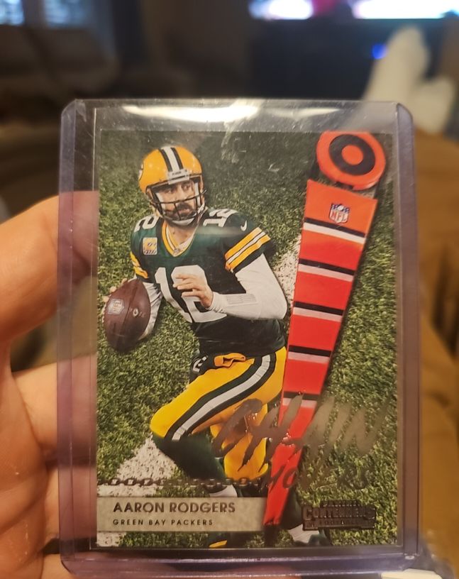 2021 Panini Contenders Chain Movers #CM-ARO Aaron Rodgers — front