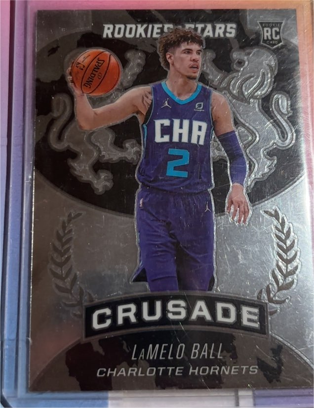 2020-21 Panini Chronicles Rookies & Stars Crusade #520 LaMelo Ball — front
