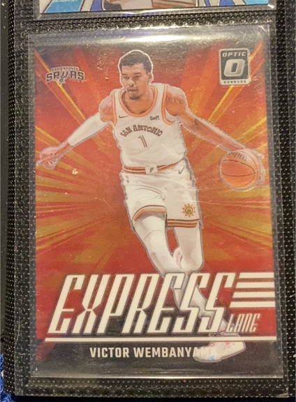 2024-25 Panini Donruss Optic #19 Victor Wembanyama Express Lane — front