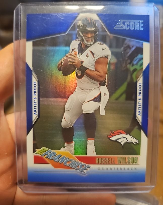 2023 Score #10 Russell Wilson The Franchise — front