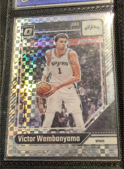 2024-25 Panini Donruss Optic #45 Victor Wembanyama — front